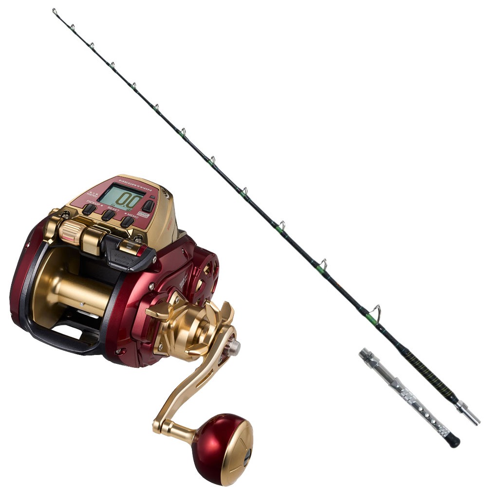 深海電動セット パグマイヨ 深海大物 245-500号 ＆ 24 シーボーグ G800MJ 右ハンドル (ori-funeset870)｜おり釣具 大物 深海 キンメ アコウ クエ アブラボウズ イシナギ マグロ 電動リール グラスソリッド 総糸巻き