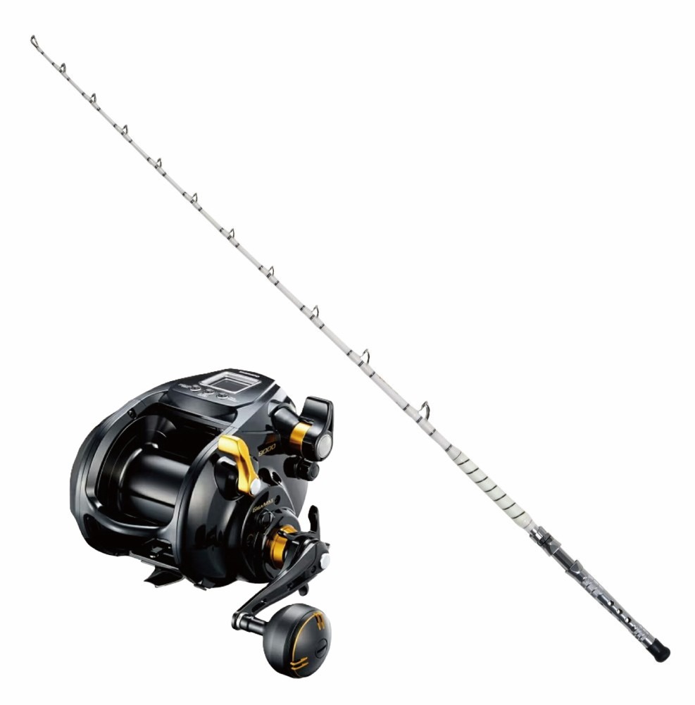 マグロ・深海電動セット パグマイヨ 深海大物 200-500号 ＆ 22 ビーストマスター 9000 (ori-funeset873)｜おり釣具 大物 深海 キンメ アコウ クエ アブラボウズ イシナギ マグロ 電動リール グラスソリッド 総糸巻き