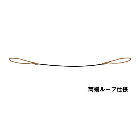 キャプテンAクラフト ザ万力 クランキングリーダー 両端ループ仕様 5M 100号 スー...