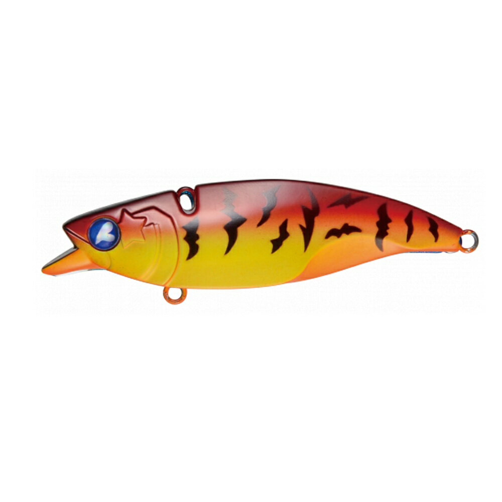 ブルーブルー ナレージ65 #4 レッドタイガー (blue-510097)[M便 1/8] | バイブレーション シーバス ブルーブルー鉄板バイブ リバーチヌ