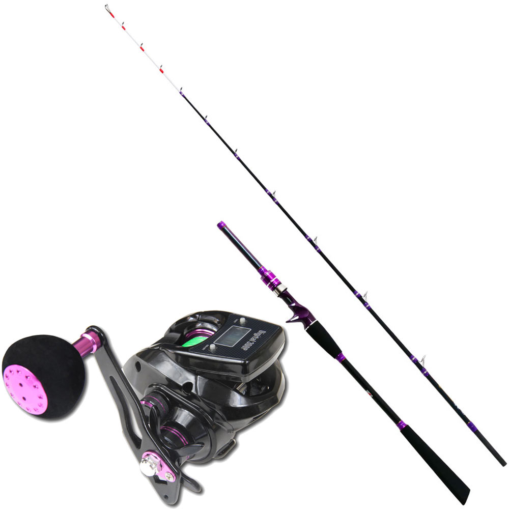 Rakuten - 船タコ釣りロッド＆デジタルリールセット ゴクエボリューション船タコ165 ＆ SeaMastug Digital 300P (takoset-09)｜船竿 ロッド 竿 釣り竿 釣竿 タコ スッテ テンヤ タコエギ ゴクエボリューション ゴクスペ Gokuspe 釣具 釣り具