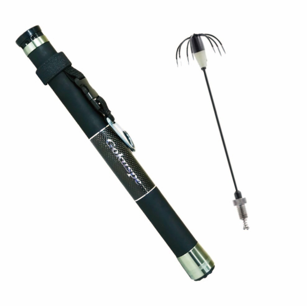 ゴクスペ Evo-TooL 超小継玉の柄 Landing Shaft 300 Mini & プロマリン イカギャフ バネ式 L セット(ikagaffset-002)｜ランディング ランディングシャフト 玉の柄 柄 3m 釣り タモ ゴクスぺ フィッシングツール 釣具 釣り具 つり具 つり 釣り 海 湖