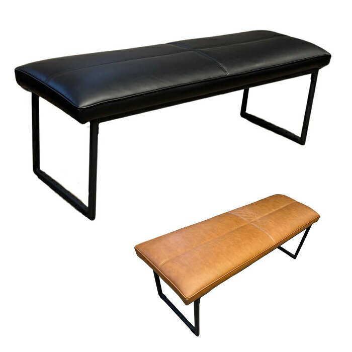 ダイニングベンチ ベンチチェア 2人用 2人掛け 幅118cm ダイニングチェア 椅子 ベンチ bench ヴィンテージ レトロ モダン シンプル 北欧 ブラック 黒 ブラウン おしゃれ 人気