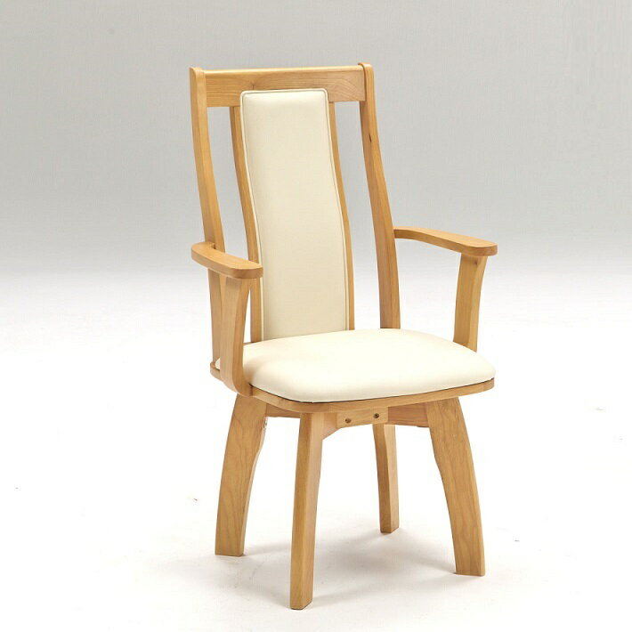 ダイニングチェア 2脚セット 回転 肘付 ハイバック レザー 食卓椅子 いす イス チェア 肘掛け 回転チェア 回転椅子 肘掛け 肘付き モダン北欧 おしゃれ [2]