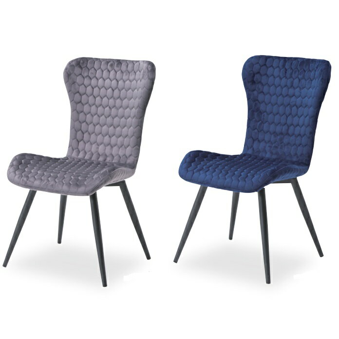 ダイニングチェア2脚セット 回転 肘なし ファブリック アイアン チェア イス 食卓椅子 リビング ダイニ..