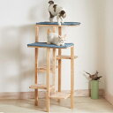 キャットタワー ネコタワー 据え置き 猫タワー 室内用 遊び場 コンパクトキャットタワー スリム 省スペース 大型猫 据え置き 猫タワー 猫 猫用品 多頭飼い ...