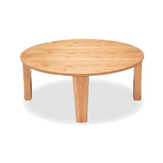 こたつ テーブル 幅90cm 円形 丸テーブル こたつテーブル コタツ 木製 家具調こたつ レアル ナチュラル タモ 丸型 円形 円卓 炬燵 北欧 おしゃれ 人気