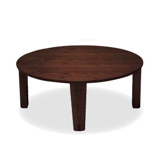 こたつ テーブル 幅90cm 円形 丸テーブル こたつテーブル コタツ 木製 家具調こたつ レアル ブラウン タモ 丸型 円形 円卓 炬燵 北欧 おしゃれ 人気