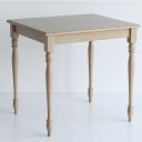ダイニングテーブル 幅75cm 2人用 2人掛け木製 天然木 カントリー ナチュラル 食卓テーブル 長方形 北欧 おしゃれ テーブル単品