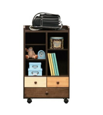 ラック マルチラック（L)55 ロータイプ 日本製 キッズラック キッズ収納 子供収納 ランドセル置き 絵本収納 木製 シンプル すっきり 整理　幅55.3×奥行37×高さ91.5cm