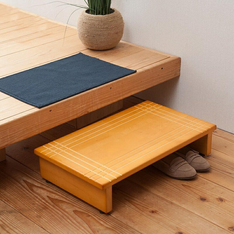 玄関 足台 踏み台 幅60cm 高さ13.2cm 玄関台 木製 玄関踏み台 段差 子ども ステップ台 昇り降り 子ども 高齢者 おしゃれ 人気