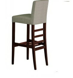 バッグが置ける棚付ハイチェア　座面高80cm　受注生産　ナチュラル・ダークブラウン　Dランク