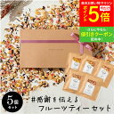 紅茶（2000円程度） 【お買い物マラソン限定 P5倍!】 母の日 ギフト プレゼント ドライフルーツティー ギフトボックス入 10g×5個 セット 食べれる 食べられる フルーツティー ティー トリコ 誕生日 ノンカフェイン 紅茶 出産 お祝 お返し プチギフト 妊婦 おしゃれ かわいい 2000円