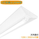 LED蛍光灯器具 逆富士 1灯 20W形 天井直付型 輝度可選 LEDベースライト 施設照明 天井照明 家庭 工場 倉庫 店舗 美容院 病院 高輝度 高演色性 ...