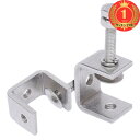 【楽天ランキング1位獲得】SensaBliss ブラケット c型クランプ 金具 2個セット セットクランプ 30mm 広口クランプ 棚 ステンレス製 調節可能な...