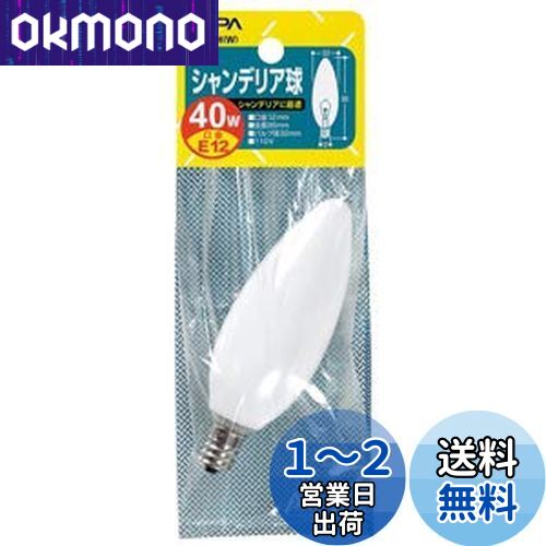  (ELPA) ǥꥢ ŵ  E12  40W ۥ磻 G-73NH(W)