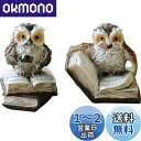 HIGHAWK ふくろう 置物 動物 マスコット オブジェ かわいい ミニ 玄関 フクロウ オーナメント インテリア 樹脂 装飾 セット 小物 梟(2個)