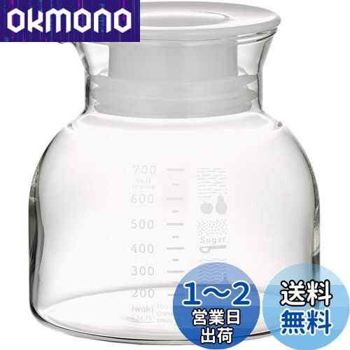 iwaki(省) Ǯ饹 ե롼 & ӥͥ 750ml T7313V-W