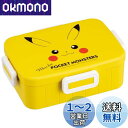 スケーター(Skater) 弁当箱 650ml ポケットモンスター ピカチュウ フェイス 23 抗菌 4点ロック 女性用 日本製 YZFL7AG-A