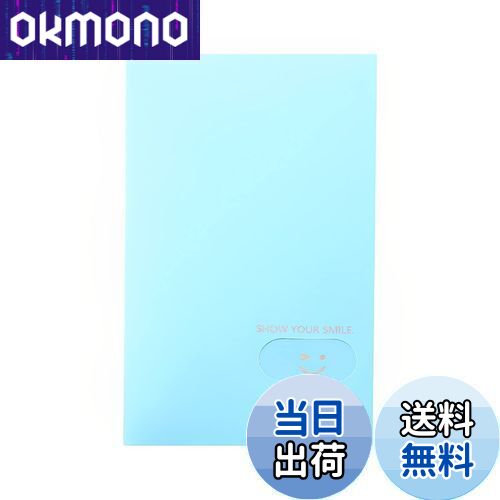 【送料無料】Zhi Jin ビジネス名刺ホルダー カードケース 120枚のカード収納 青 配達3〜5労働日まで
