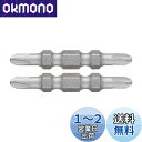 ベッセル(VESSEL) 40V対応 問題解決ビット 見やすい両頭ビット +2×45 2本組 DS142045
