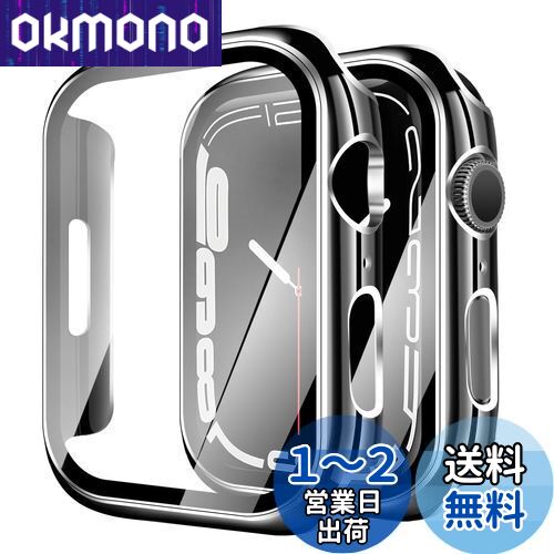 YUGYUG 対応 Apple Watch 3/2/1 38mm ケース アップルウォッチ3/2/1 38mm ケース PC素材 光沢式 アップルウォッチ カバー ガラスフィルム 一体型 日本旭硝子材 二重構造 Apple Watch カバー 全面保護 強化ガラス キズ防止(38mm,ブラック+シルバー) YUGYUG 対応 Apple Watch 3/2/1 38mm ケース アップルウォッチ3/2/1 38mm ケース PC素材 光沢式 アップルウォッチ カバー ガラスフィルム 一体型 日本旭硝子材 二重構造 Apple Watch カバー 全面保護 強化ガラス キズ防止(38mm,ブラック+シルバー)