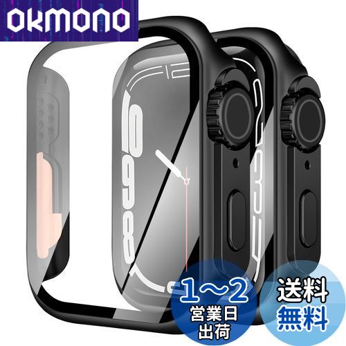 【2024改良ケース】YUGYUG 対応 アップルウォッチ10 カバー 42mm Apple Watch 10 カバー 42mm PC素材 Apple Watch Ultra風ケース アップルウォッチ ケース ガラスフィルム 一体型 日本旭硝子材 二重構造 Apple Watch ケース 全面保護 強化ガラス キズ防止(42mm,ブラック 【2024改良ケース】YUGYUG 対応 アップルウォッチ10 カバー 42mm Apple Watch 10 カバー 42mm PC素材 Apple Watch Ultra風ケース アップルウォッチ ケース ガラスフィルム 一体型 日本旭硝子材 二重構造 Apple Watch ケース 全面保護 強化ガラス キズ防止(42mm,ブラック