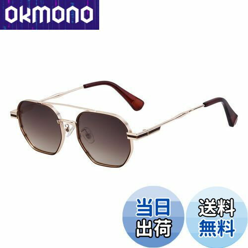 【送料無料】[SHEEN KELLY] レトロパイロットメタルサングラス男性女性ファッショントレンド六角形マル..