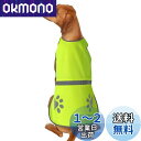 Candofly 安全のための反射犬ベスト - 高視認性蛍光ペットベスト軽量ジャケット犬服反射犬ハーネス夜の散歩狩猟キャンプ用 (緑, XL)