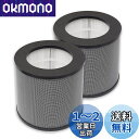 PUREBURG 交換用フィルターAmyneo AP006 空気清浄機 と互換性のある18畳,2個パック H13 True HEPA