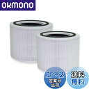 PUREBURG 交換用フィルター レボイト(Levoit)との互換性ありCore 300 & P350 空気清浄機,2入 H13 True HEPA 集じん ...
