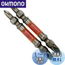 アネックス(ANEX) 龍靭ビット 両頭 コンビタイプ +1x+2x65 2本組 ARPM-1265