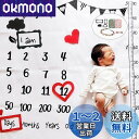 OMOTYA寝相アート 月齢フォト ベビー撮影毛布 月齢フォトグッズ ベビー毛布 ブランケット ベビー 撮影記念 月齢フォトシーツ 寝相アート 女の子 男の子 ...