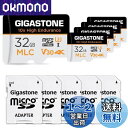 【送料無料】【MLC 10x高耐久】Gigastone MLC マイクロsdカード 32GB 5個セット 高耐久, 4K UHD ビデオ撮影, 95MB/s V30 U3 Class10