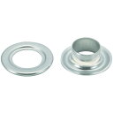 【送料無料】TRUSCO(トラスコ) 両面ハトメ アルミ 12mm 100組入 THP-A12