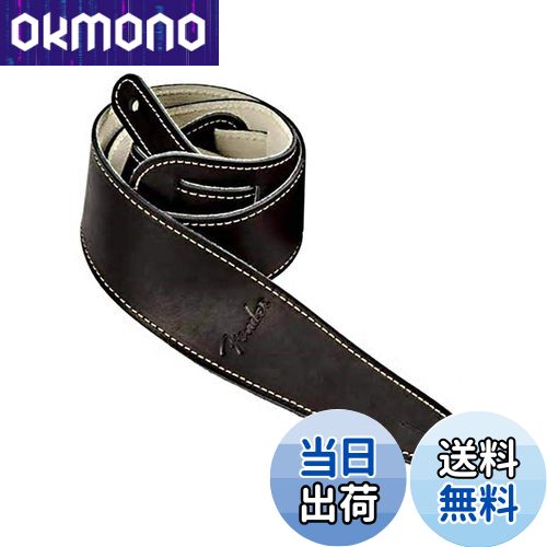 【送料無料】Fender フェンダー ストラップ BALL GLOVE LEATHER STRAP, BLK