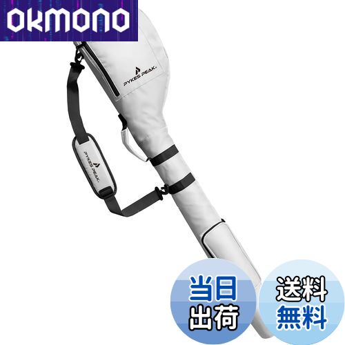 【送料無料】PYKES PEAK パイクスピーク 【 折畳み コンパクト】 クラブケース ゴルフ 8本収納 ゴルフ..