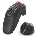 エレコム トラックボールマウス ハンディタイプ Relacon メディアコントロールボタン搭載 スタンド付 静音 Bluetooth ブラック M-RT1BRXBK(2)