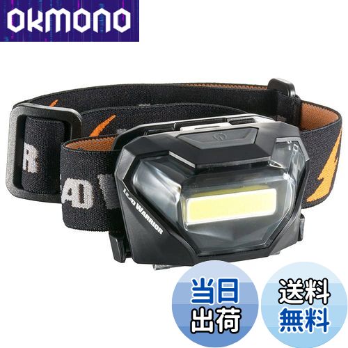 ̵ۥŵ LEDإåɥ饤 LEAD WARRIOR Ӽ 300lm LC-LW300C-K 08-1325 OHM