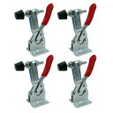 【送料無料】Charmoon トグルクランプ 下方押え型 GH-201-B 固定 工具 DIY 木材 金属 クランプ セット (4個)