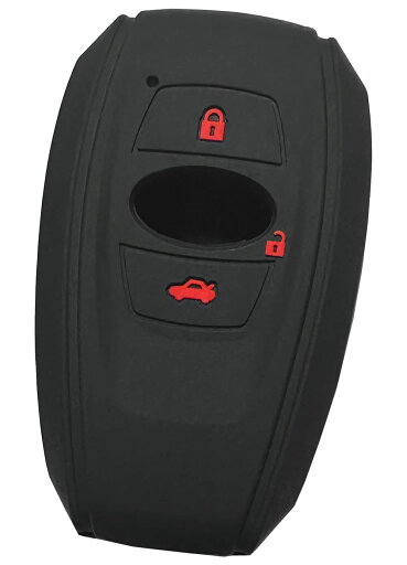 【IKT】スバル車用 スマートキー用シリコンカバー ブラックレッド/レボーグ/レガシー/など 専用設計でピッタリサイズ 傷防止 さらさらシリコン SUBARU車用(SS-001BKRE) 【IKT】スバル車用 スマートキー用シリコンカバー ブラックレッド/レボーグ/レガシー/など 専用設計でピッタリサイズ 傷防止 さらさらシリコン SUBARU車用(SS-001BKRE)
