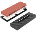 【送料無料】IROKCAKPT 砥石 包丁研ぎ石 #2000/#8000 両面砥石セット,家庭用中砥石 包丁研ぎに最適【万能砥石台付き 面直し 角度固定ホルダー...