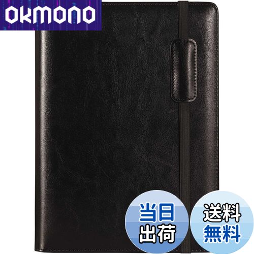 【送料無料】【RIHUA】 システム手帳 A5 手帳 6穴リング スケジュール帳 カバー リフィル付き 革メモ帳 カード収納 ノート システム手帳 手帳カバー ...