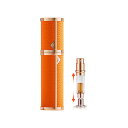 BaraRose アトマイザー 香水 アトマイザー 底部充填5ml 高級レザーケース・携帯用ミニ ポータブル クイック 香水噴霧器 ワンタッチ補充 漏れない コ...