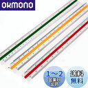 Selinear 三角スケール 小規模 定規 30cm プラスチック 耐久性 高精度 6種類のスケールインテリアデザイン 建築士用 工業用スケール 学校 (1:...