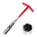 ZKTOOL 21mm T型ハンドル スパークプラグレンチ スパークプラグソケット 6コーナー