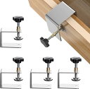 ziyue c型クランプ クランプ デスク C型 キャビネット 金具 固定 ブラケット 補強金物 DIY 作業 工具 調節可能な 4個セット