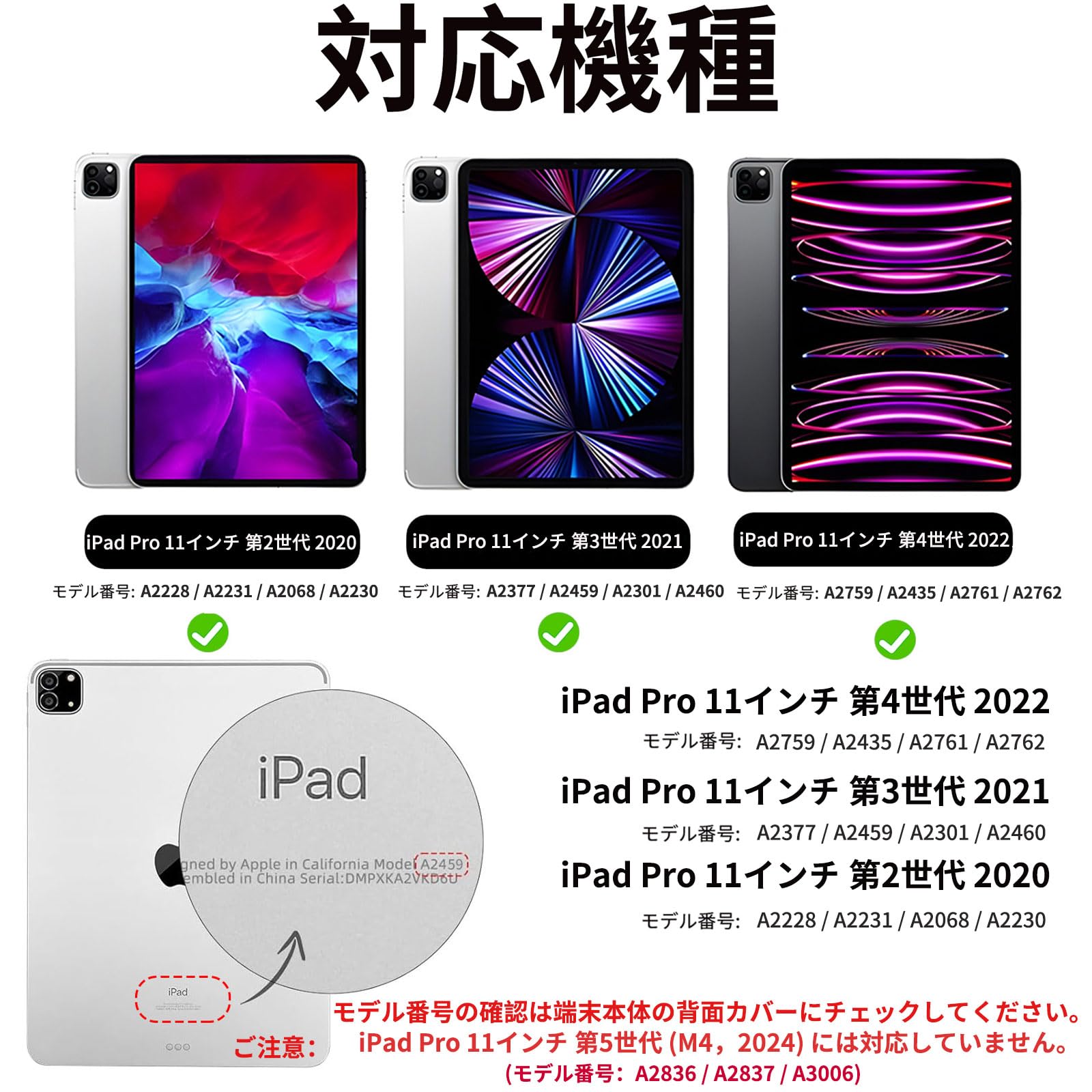 KenKe iPad Pro 11 ケース 2022/ 2021/ 2020 透明バックカバー 軽量 薄型 傷つけ防止 PU合成レザー Apple Pencil 収納可能 Apple Pencil 2 ワイヤレス充電対応 三つ折スタンド スリープ機能 iPad Pro 11インチ ケース 第4/3/2世代対応 (グレー)