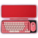 Aenllosi 収納ケース 互換品 Logicool ロジクール POP KEYS K730 /POP ICON KEYS K680メカニカル ワイヤレス キーボード (ローズ)(ケースのみ)(2)