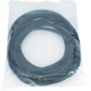 トラスコ中山(TRUSCO) コルゲートチューブ ブラック 内径10.7mm×長さ10m TKCT-10-10